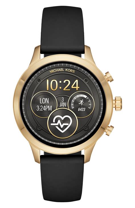 google pay michael kors|Michael Kors Access Runway Smartwatch .